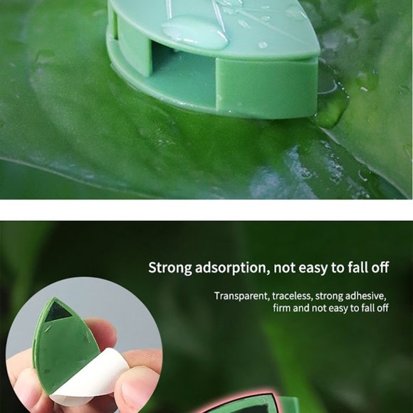 10 pc Leaf shaped sticky clips to hold your climbing plants in style - Picture 13 of 15